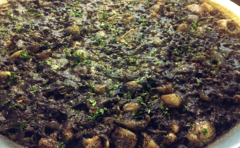 Arroz negro con sepia