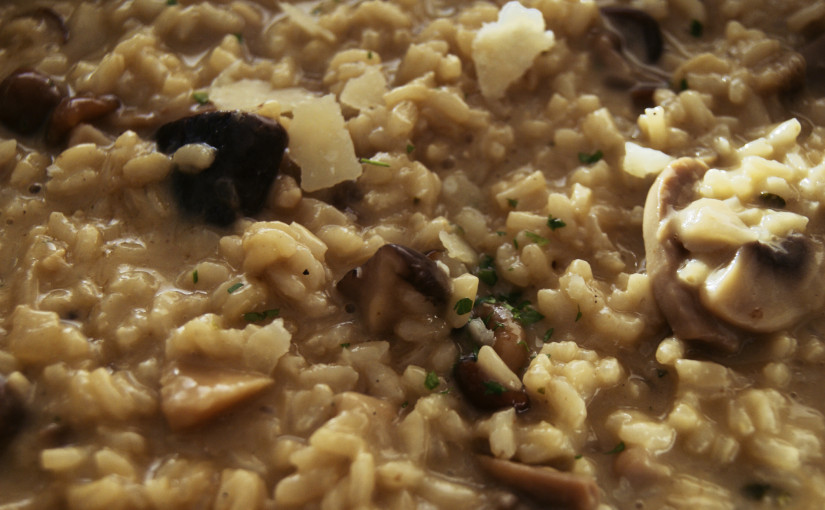 Risotto de setas