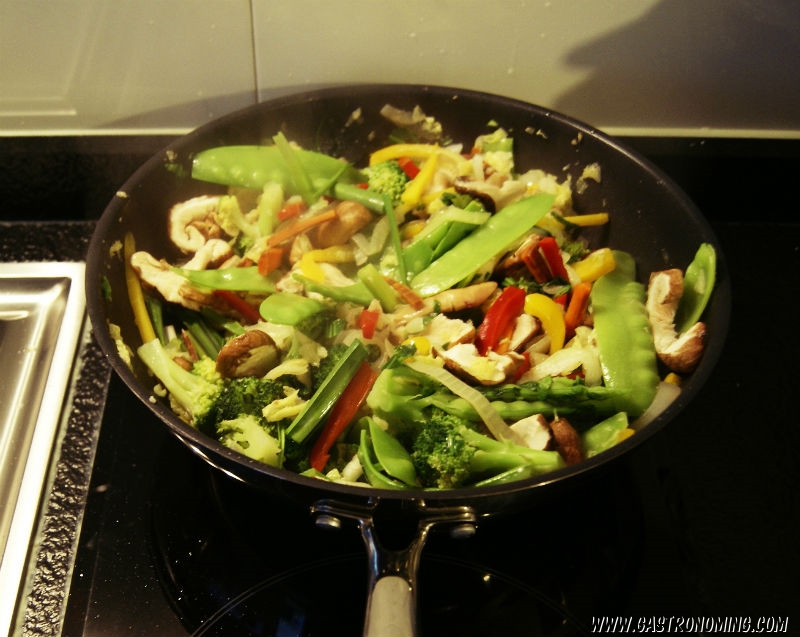 Wok de verduras