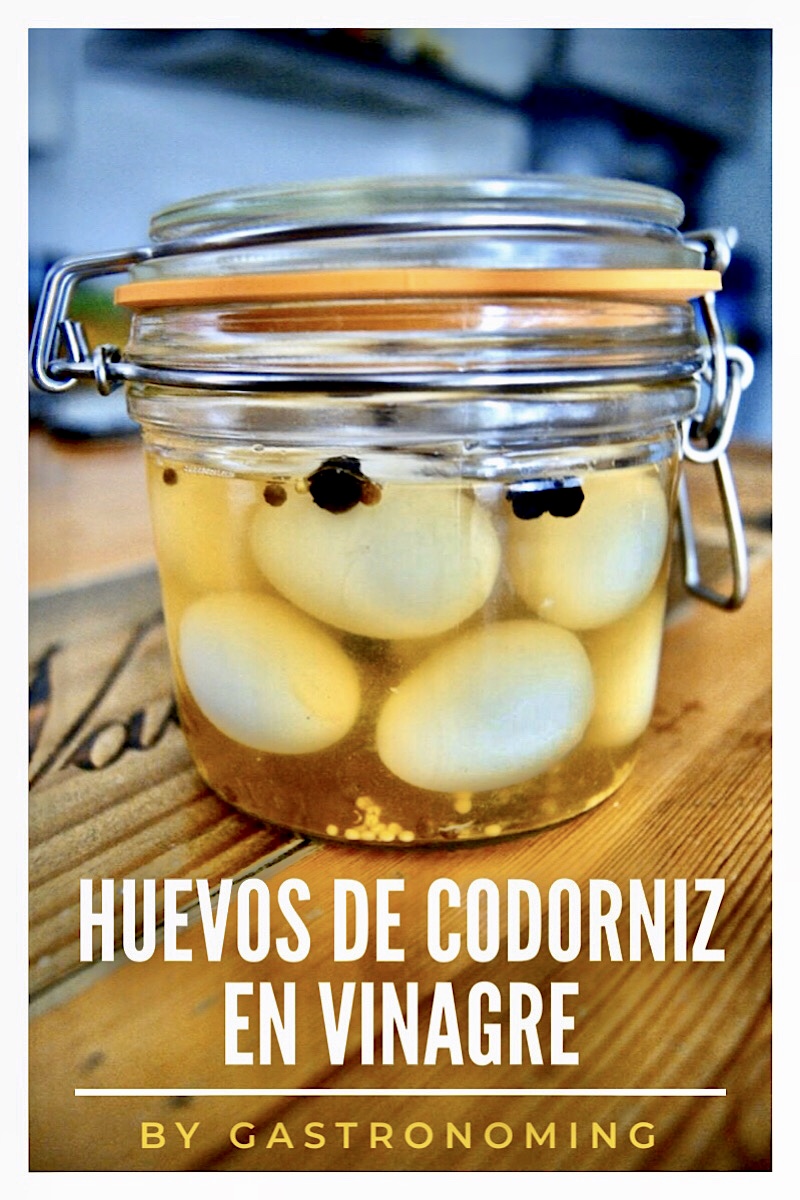 Huevos de codorniz en vinagre