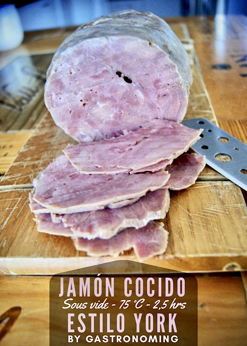 Jamón cocido estilo “York” (sous vide)