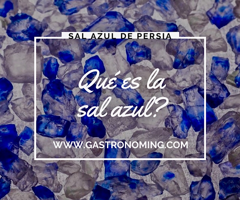 ¿Qué es la sal azul?