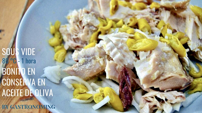 Bonito en conserva en aceite de oliva (sous vide)