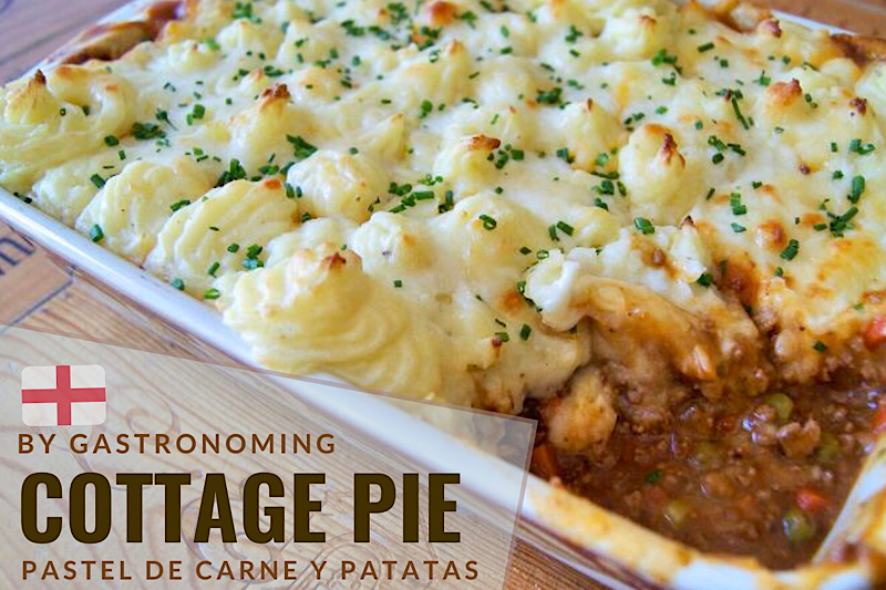 Cottage pie, pastel de carne y patatas