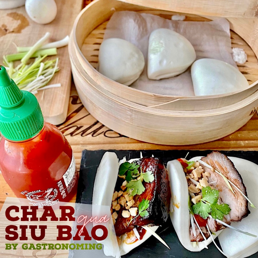 Char siu gua bao, bocadillos celestiales de Oriente