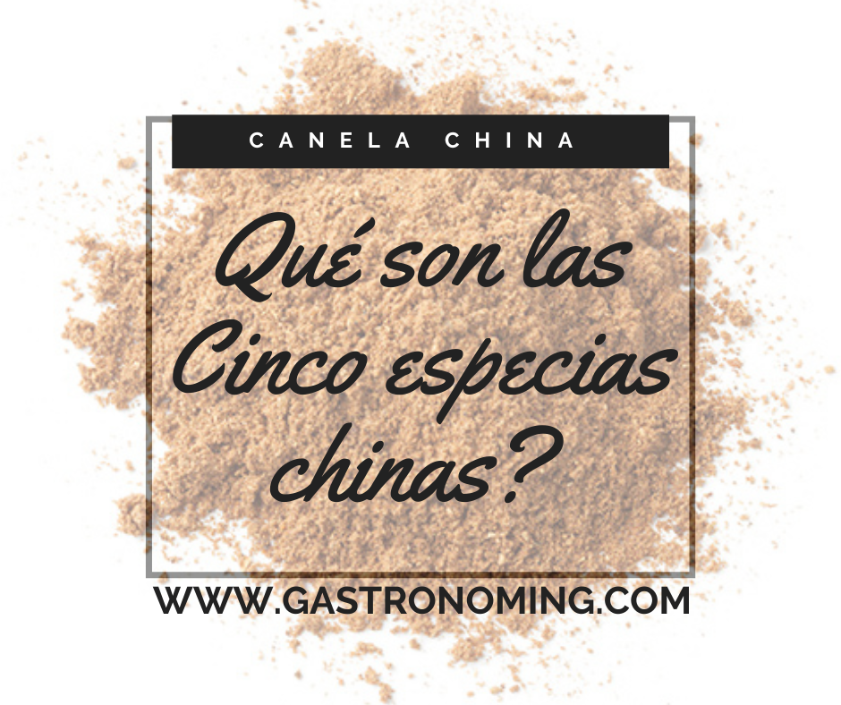 ¿Qué son las Cinco especias chinas?