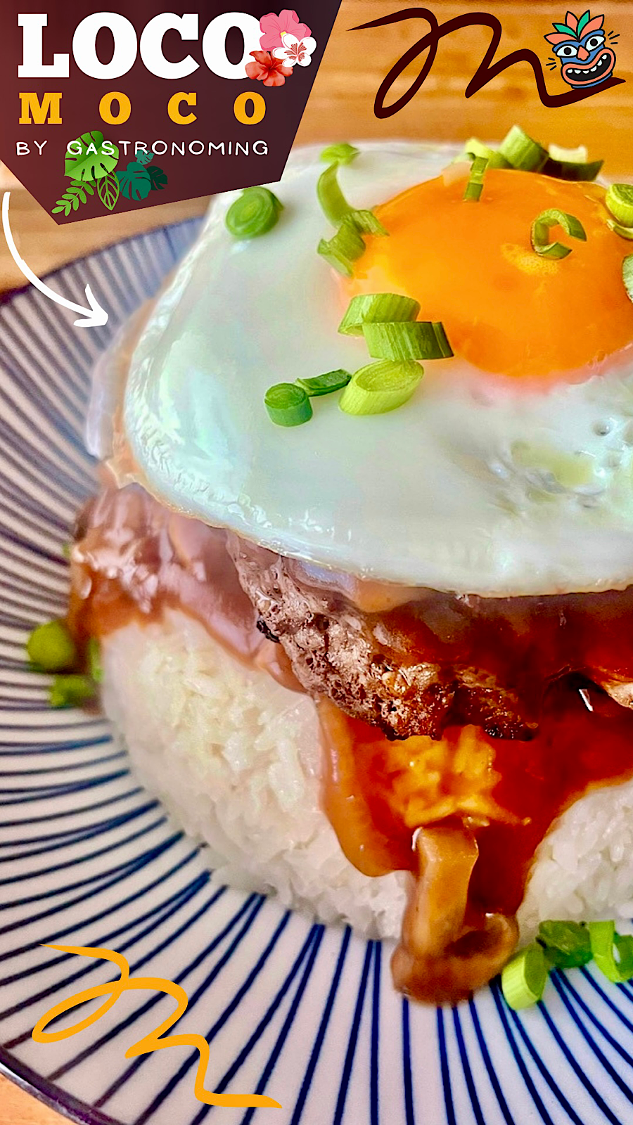 Loco moco, la hamburguesa que viene desde Hawaii