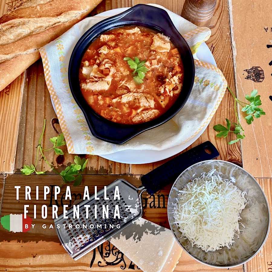Trippa alla fiorentina, tradición de la Toscana en una receta