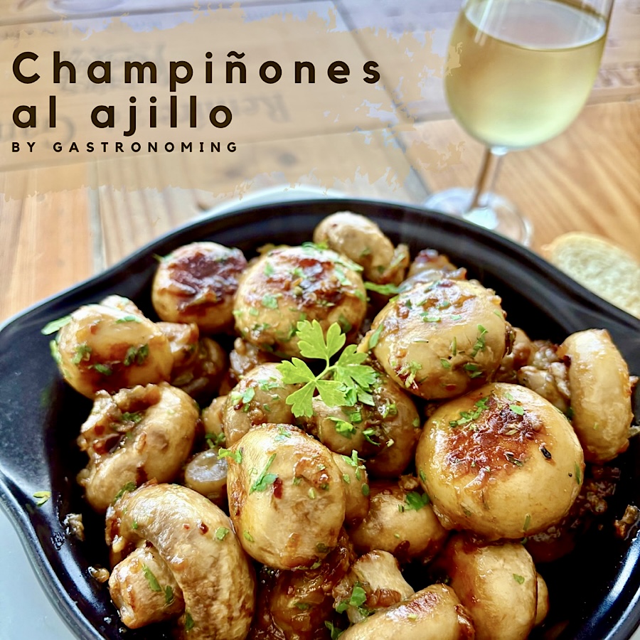 Champiñones al ajillo. Una tapa clásica para un aperitivo 10