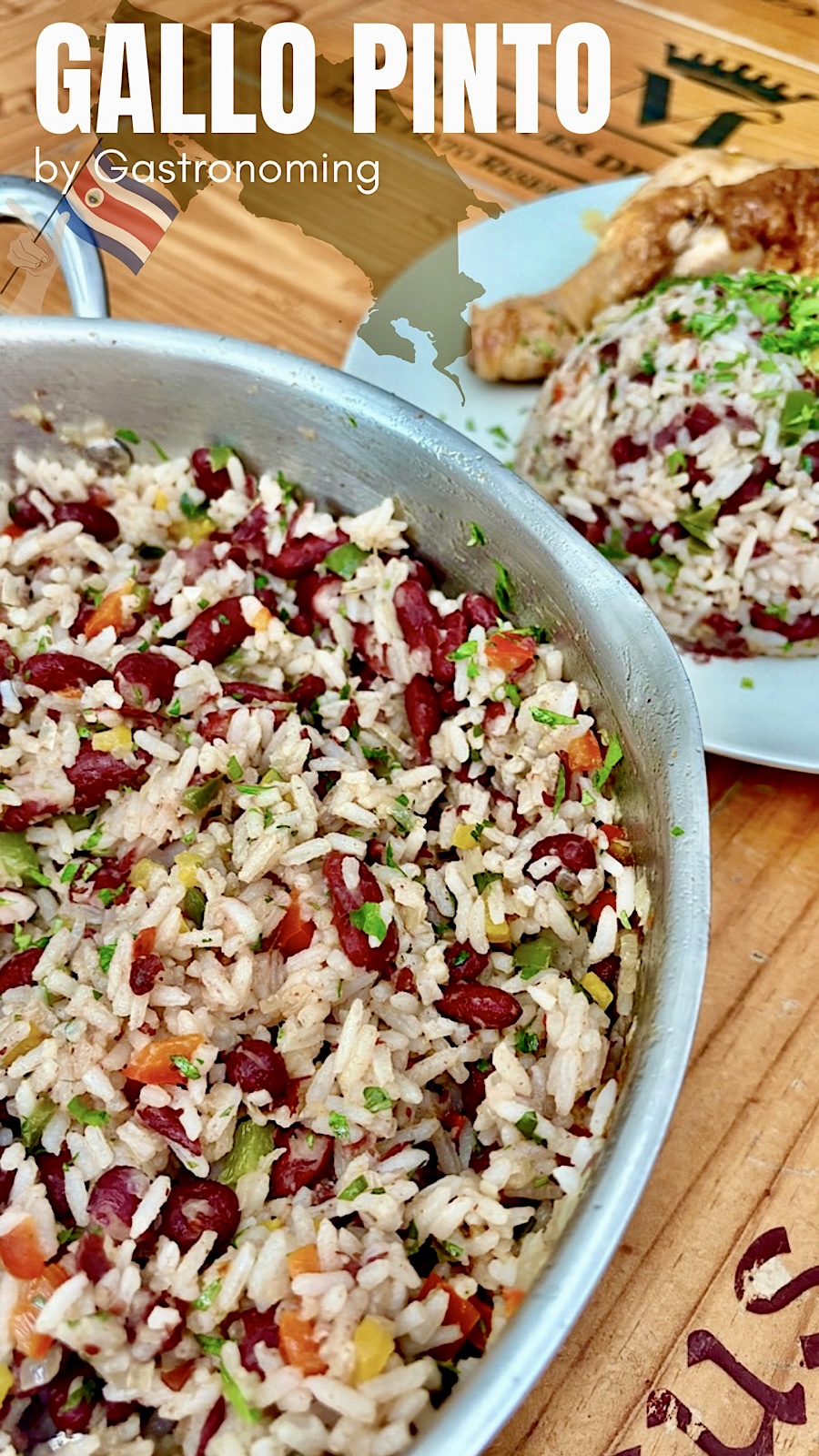 Gallo pinto, receta de aprovechamiento convertida en emblema nacional