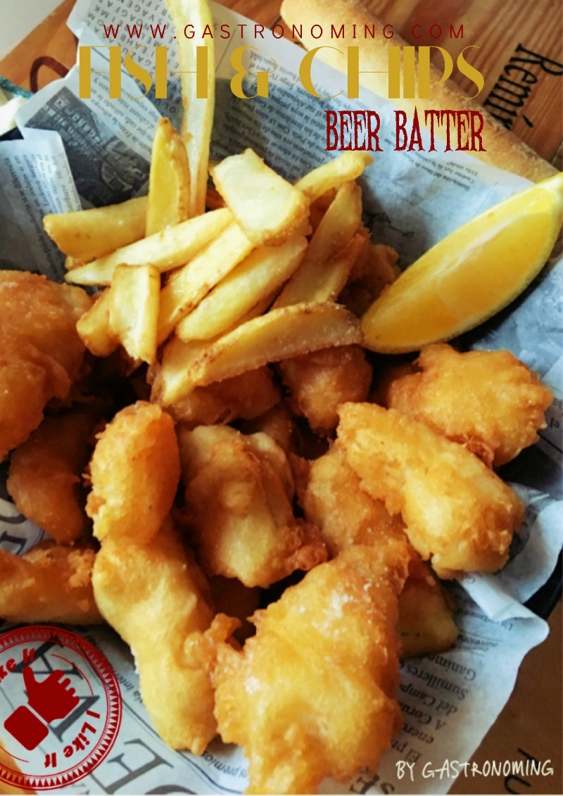 Fish and Chips, beer batter