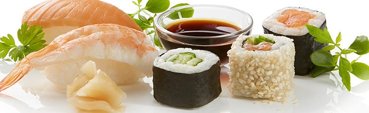 Los “periféricos” del sushi
