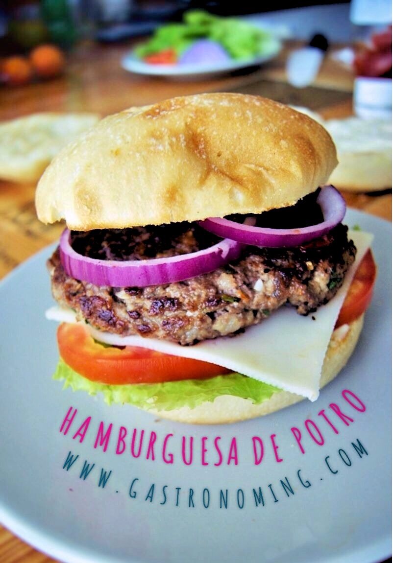 Hamburguesa de potro