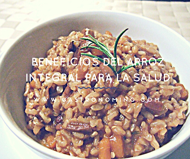 Beneficios del arroz integral para la salud